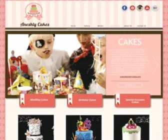 Aneshlycakes.com(Aneshly Cakes bakery) Screenshot