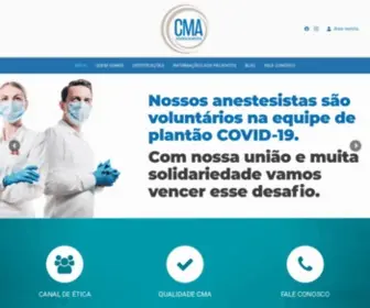 Anestesiacma.com.br(A CMA é a empresa de anestesia referência dos hospitais da Rede D’Or São Luiz em suas unidades) Screenshot