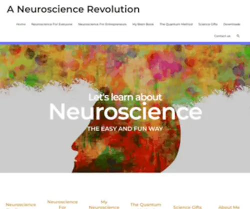 Aneurorevolution.com(A Neuroscience Revolution) Screenshot