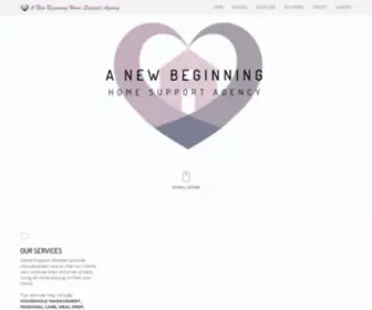 Anewbeginninghomesupport.com(A NEW BEGINNING HOME SUPPORT AGENCY) Screenshot