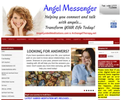 Anewbelief.com(Archangel-Therapy) Screenshot