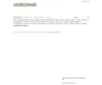 Anewbookmark.com(My Site) Screenshot