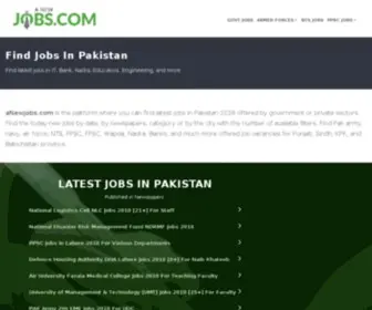 Anewjobs.com(Jobs in Pakistan 2019 by Govt) Screenshot