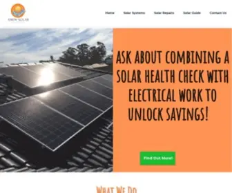 Anewsolar.com.au(Anew Solar) Screenshot