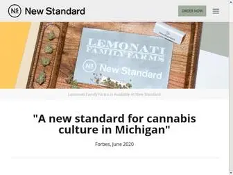 Anewstandard.com(Your new favorite Marijuana Provisioning Center) Screenshot