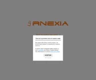 Anexia.es(Soluciones informáticas a medida ANEXIA) Screenshot