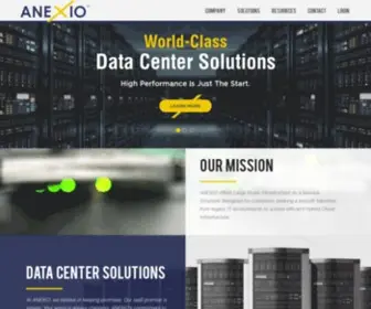 Anexio.com(Best Large Scale Infrastructure as a Service (IAAS)) Screenshot