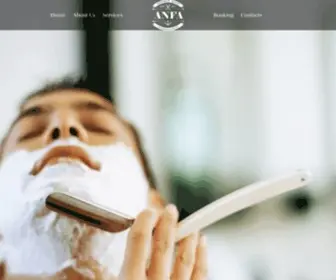 Anfabarbershop.com(Anfa Barber Shop) Screenshot