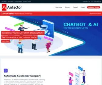 Anfactor.com(Best Online Chat Bot) Screenshot