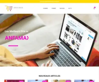 Anfamax.com(Home 1) Screenshot