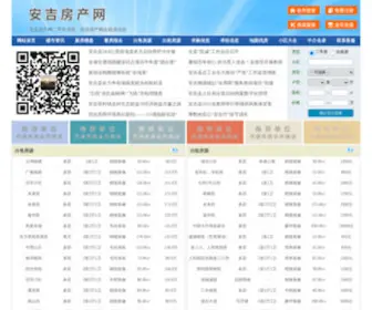 ANFC.cn(安吉房产网) Screenshot