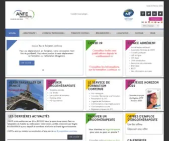 Anfe.fr(Ergothérapie) Screenshot
