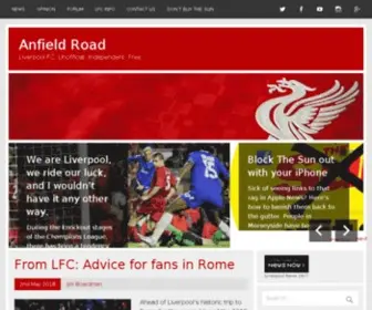 Anfieldroad.com(Anfield Road) Screenshot