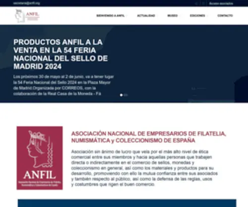 Anfil.org(Asociación) Screenshot