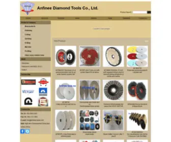 Anfinee-Tools.com(Anfinee Diamond Tools Co) Screenshot