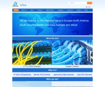 Anfkom.com(MPO/MTP Products) Screenshot