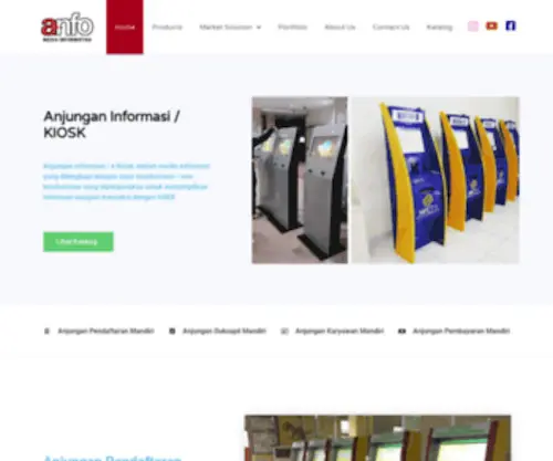 Anfo.co.id(Kiosk Touchscreen dan Aplikasi) Screenshot