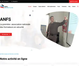 ANFS.fr(Association Nationale des Formateurs en Sécurité) Screenshot