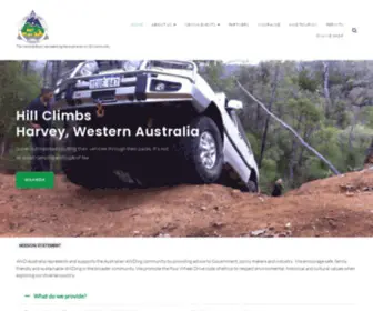 ANFWDC.asn.au(The National Body representing the Australian 4WD Community) Screenshot