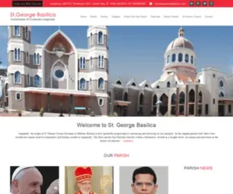 Angamalybasilica.com(Archdiocese of Ernakulam) Screenshot