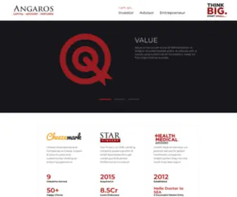 Angarosventures.com(Angaros Group) Screenshot