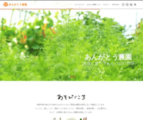 Angatounouen.com(能登半島) Screenshot