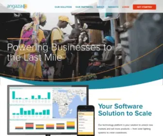 Angaza.com(#1 Customer Management Solution for Product Distributors) Screenshot