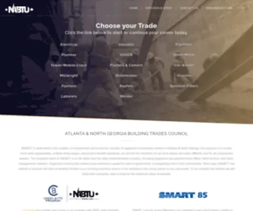 ANGBTC.org(Atlanta & North Georgia Building Trades Council) Screenshot