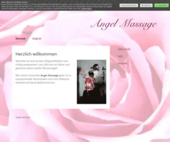 Angel-Massage.ch(Herzlich willkommen) Screenshot