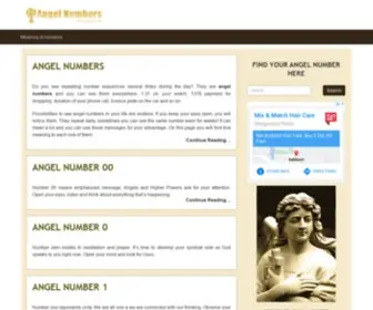 Angel-Numbers.com(Angel Numbers) Screenshot