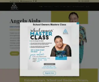 Angelaajala.com(Become an EXPERT in your CAREER) Screenshot