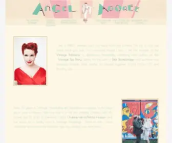 Angeladoree.co.uk(Angel Adoree) Screenshot