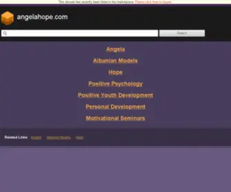 Angelahope.com(Irish shop) Screenshot