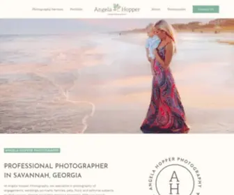 Angelahopperphotography.com(Best Photographer in Savannah Georgia) Screenshot