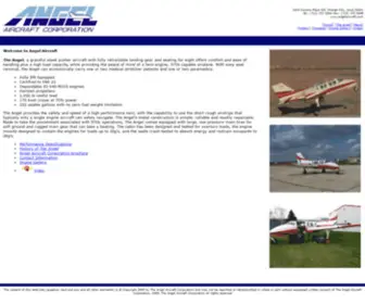 Angelaircraft.com(Angel Aircraft Corporation Home) Screenshot