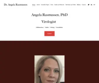 Angelarasmussen.org(Angela Rasmussen) Screenshot