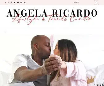 Angelaricardo.com(The Lifestyle Curator) Screenshot