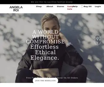Angelaroi.com(Angela Roi) Screenshot