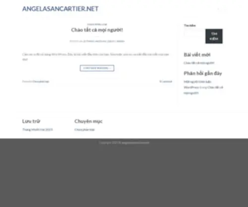 Angelasancartier.net(Xoilac) Screenshot