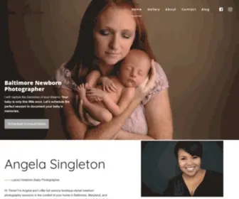Angelasingleton.com(Angela Singleton Photography) Screenshot
