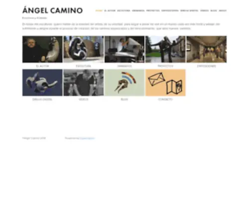 Angelcamino.com(Ángel) Screenshot