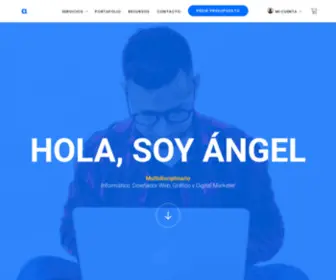 Angelcampos.com(▷ Servicios Profesionales Web) Screenshot