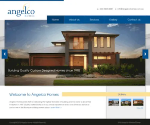 Angelcohomes.com.au(Quality craftsmanship) Screenshot