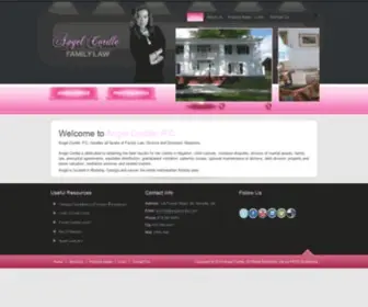 Angelcordle.com(Divorce attorneys marietta ga Angel Cordle) Screenshot