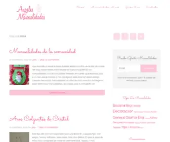 Angelesmanualidades.com(Angeles Manualidades) Screenshot