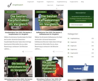 Angelexpert.de(Blog für Angler) Screenshot