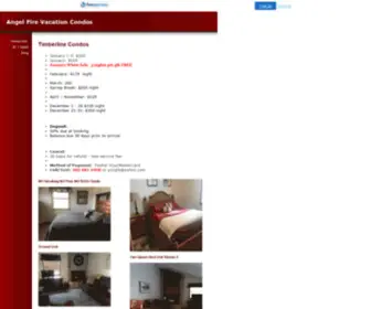 Angelfirenmcondos.com(Timberline) Screenshot