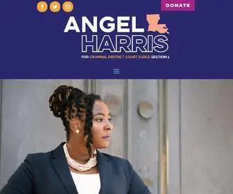 Angelforjudge.com(Angel Harris) Screenshot