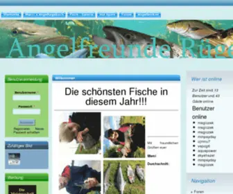 Angelfreunde-Ruegen.de(Rügen) Screenshot