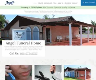 Angelfuneral.com(Angel Funeral Home & Cremations. Our compassionate staff) Screenshot